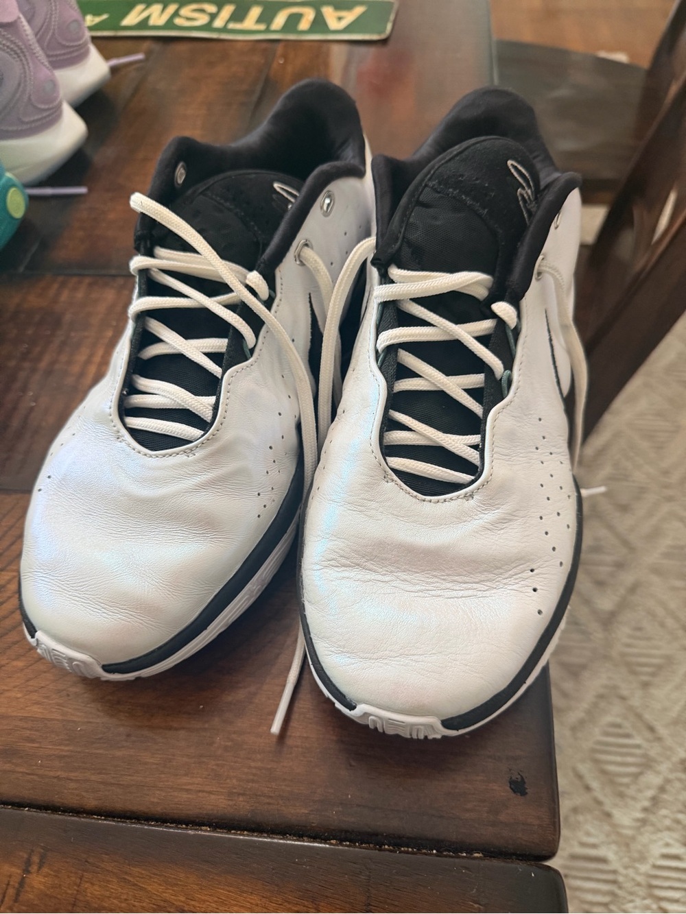 Nike LeBron 21 white & black sneakers #basketball #lebron